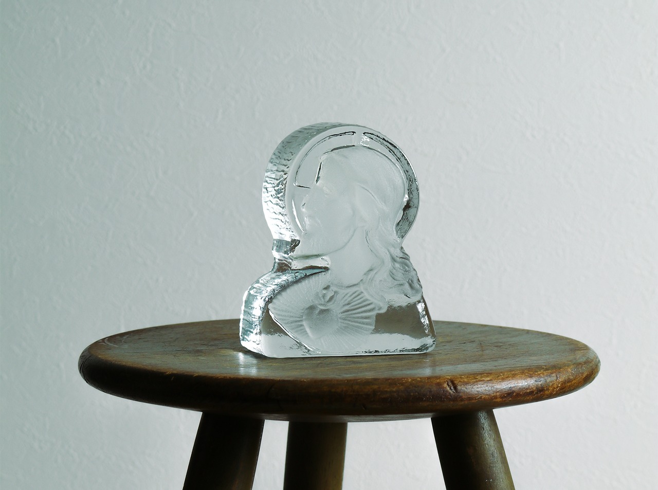 Clear Glass Jesus