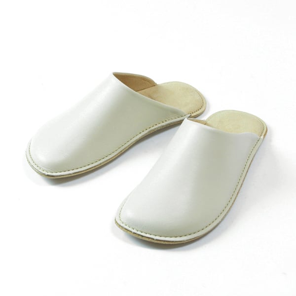 JCAESAR MULES SLIDE MULES牛革スリッパ レザー スリッパ