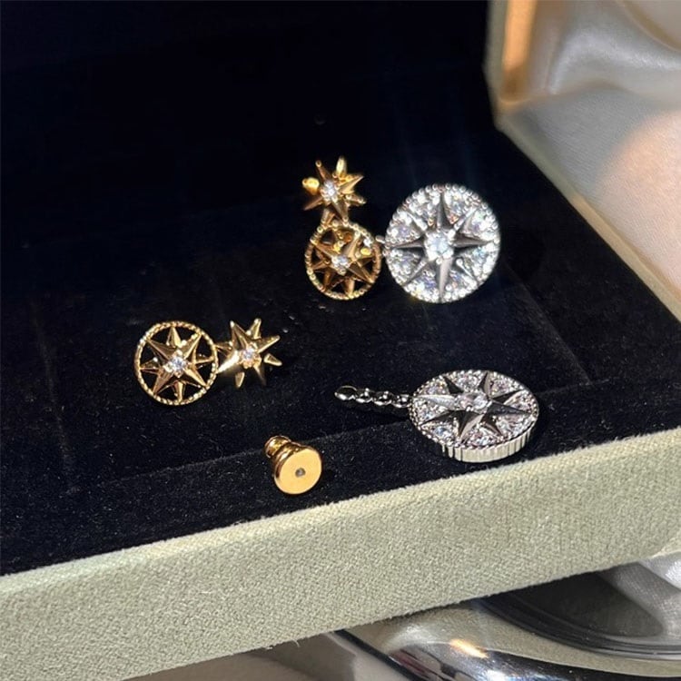 eight-pointed star stud pierce＜a2556＞ | AMOR&ALMA