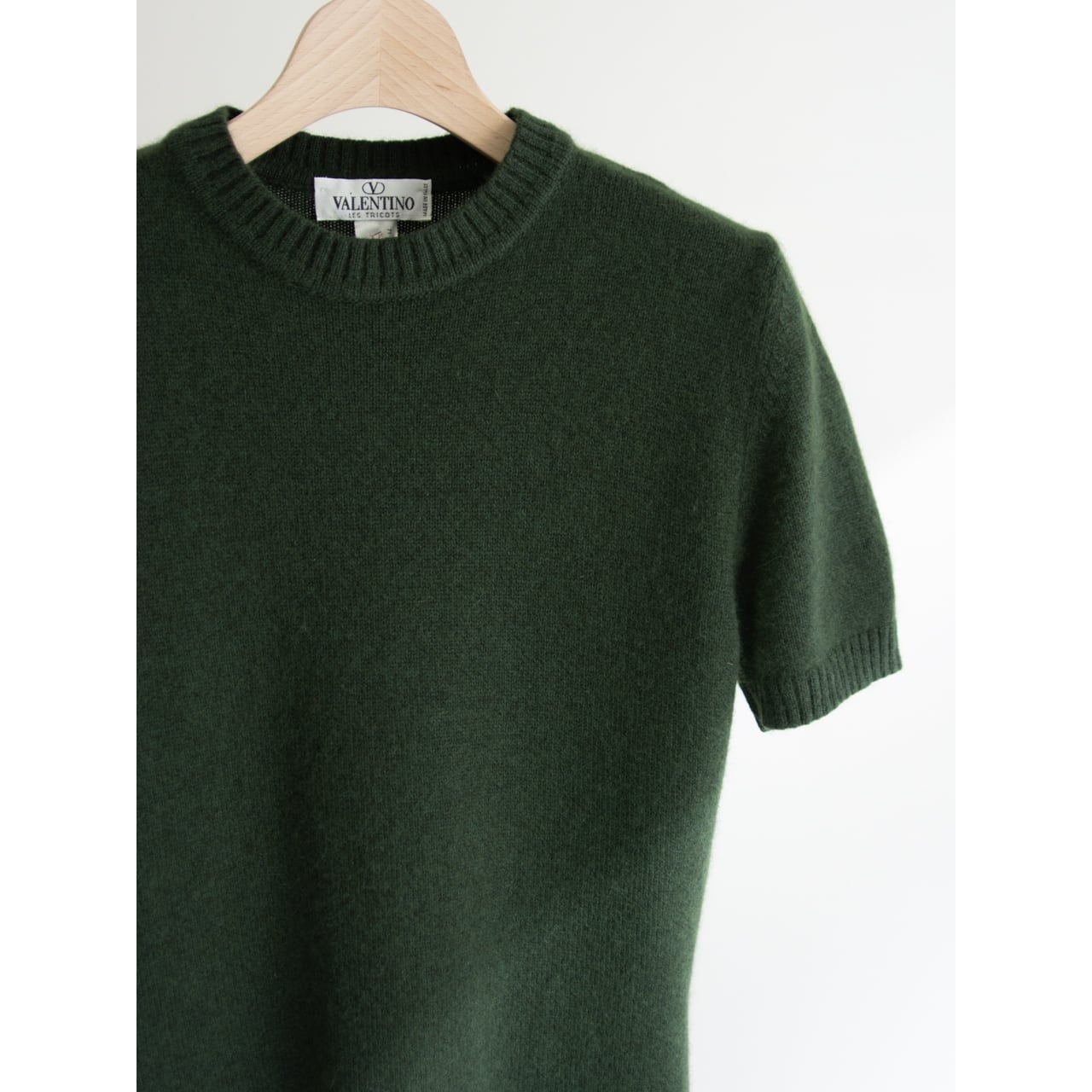 VALENTINOMade in Italy Wool Angora Nylon H/S Sweater