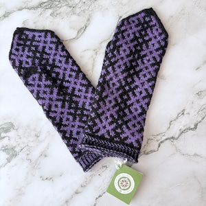 at830 リトアニア/ニットミトン 伝統柄