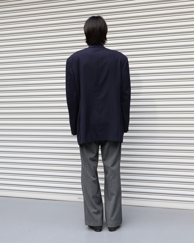 Power shoulder double tailored jacket