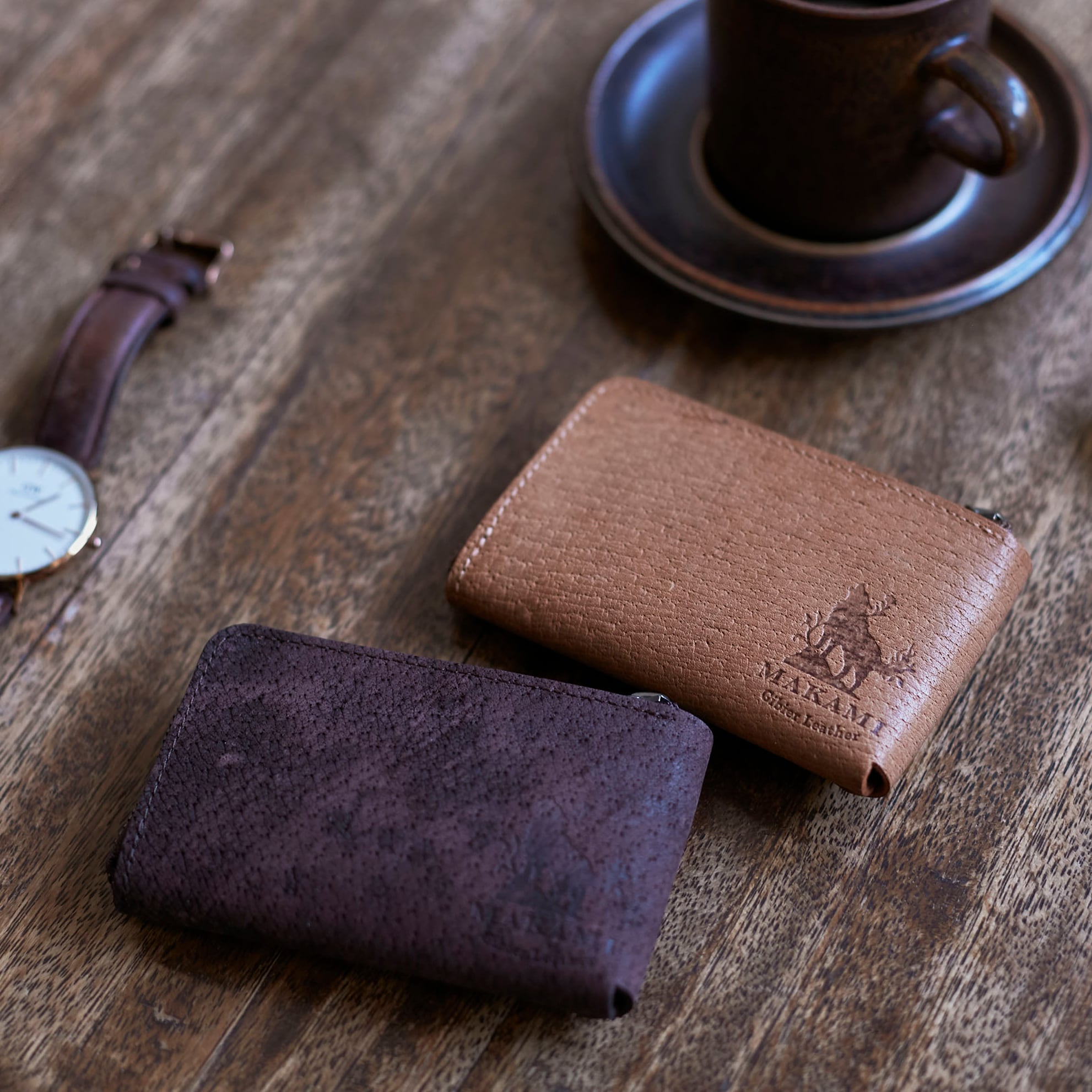 スマートケース（猪革） | makami