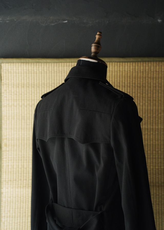 Dior Homme 06AW classic cotton trench coat