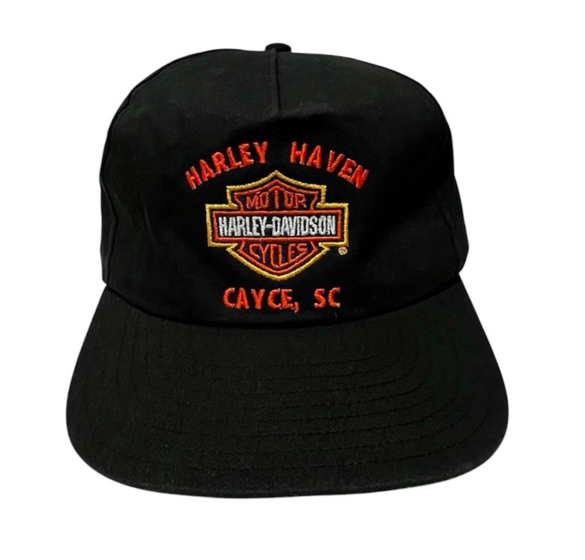 ビンテージ HARLEY DAVIDSON キャップ 刺繍 バーアンドシールド | UC 