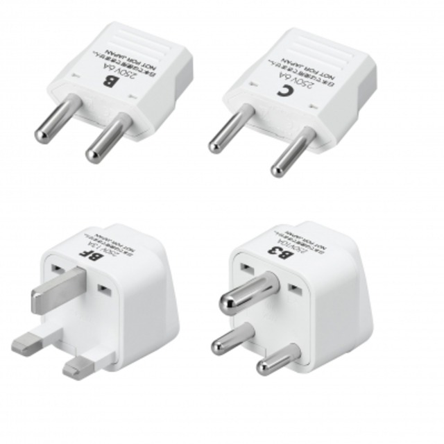 海外用電源プラグセット(B C BF B3セット)