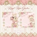 新作予約☆CHO259 Cherish365【Furry Doll - Royal Rose Garden】スクエア バラメモ