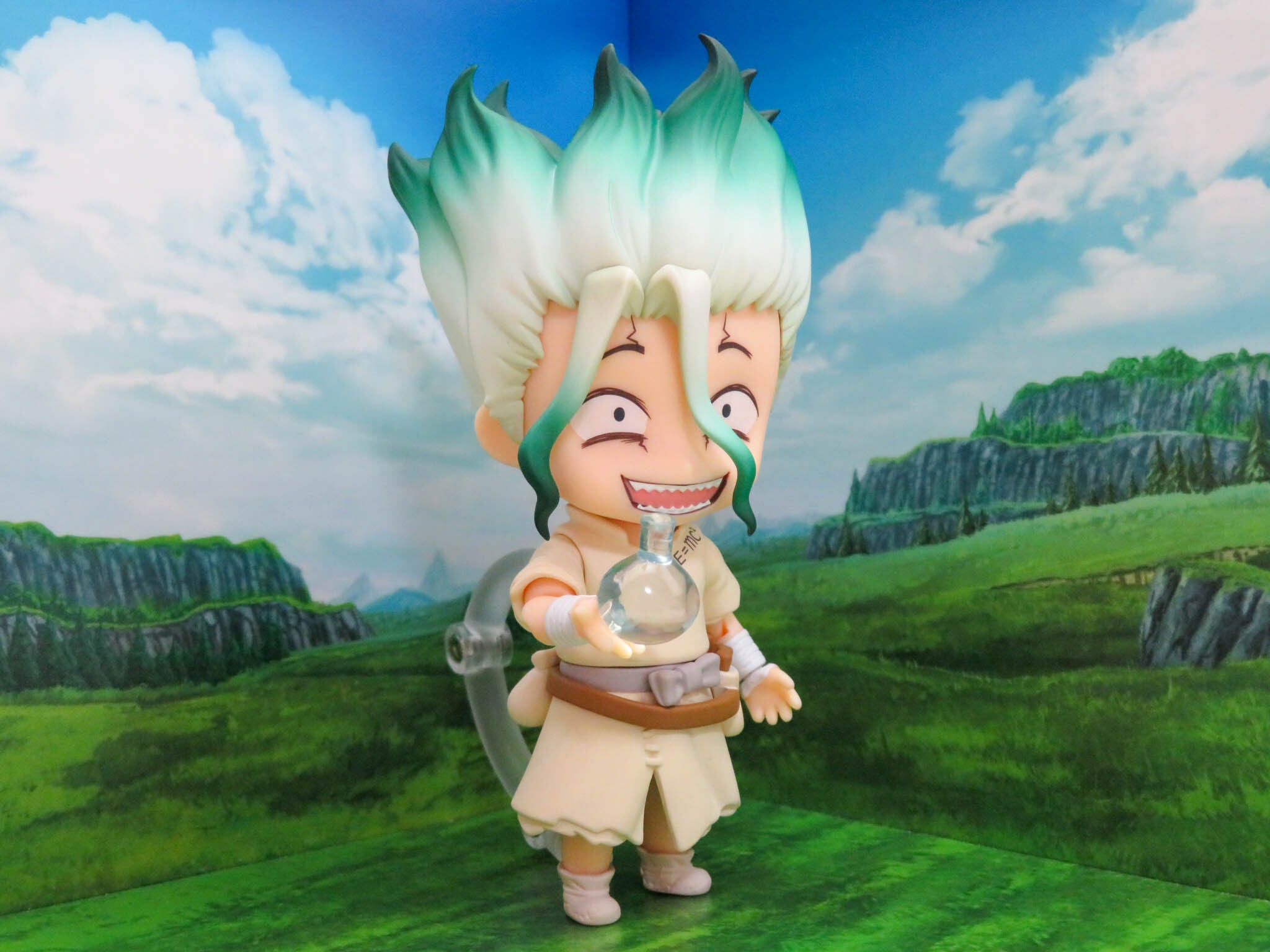 再入荷【1262】 石神千空 顔パーツ ワッッルい顔 ねんどろいど