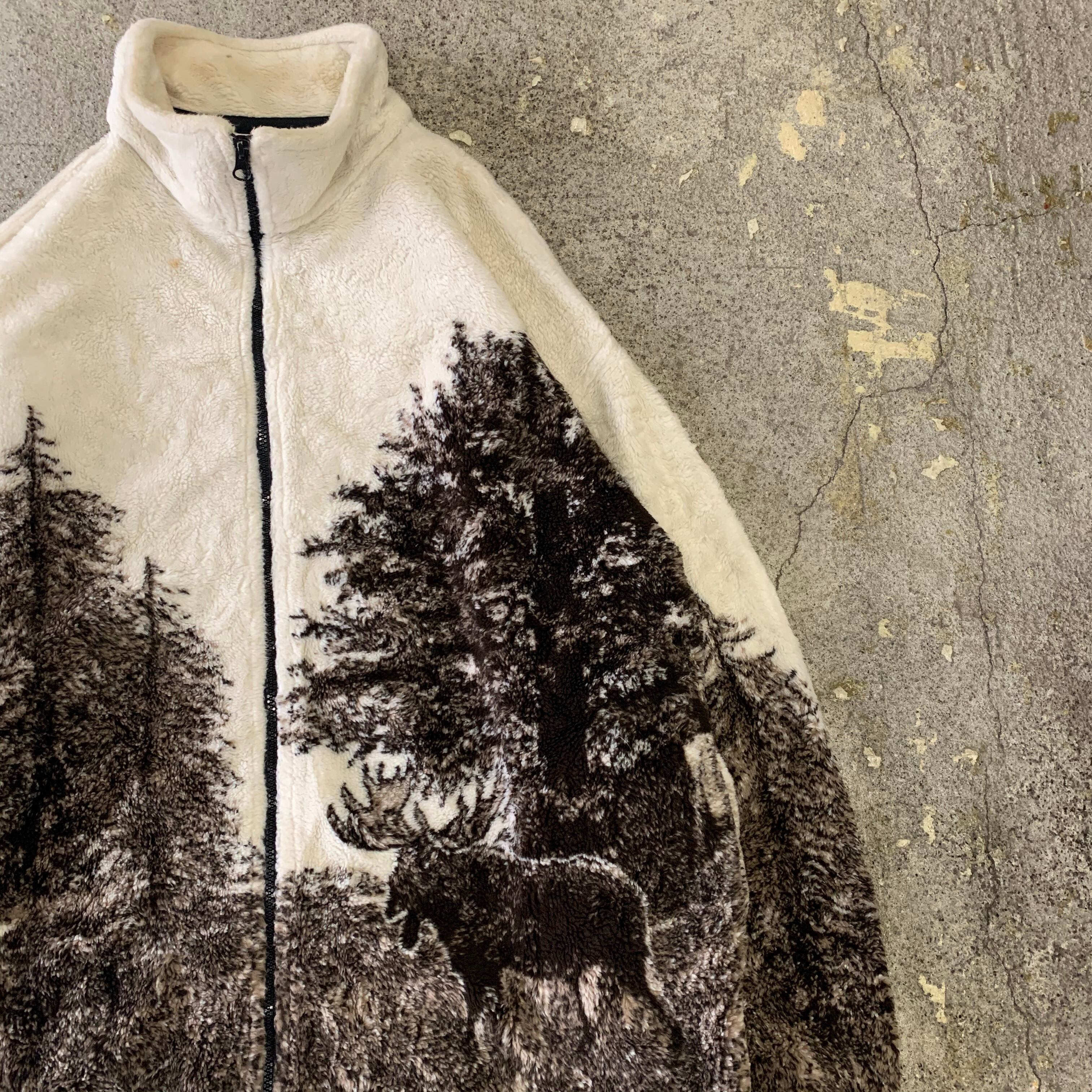 90s BEAR RIDGE fleece jacket | What