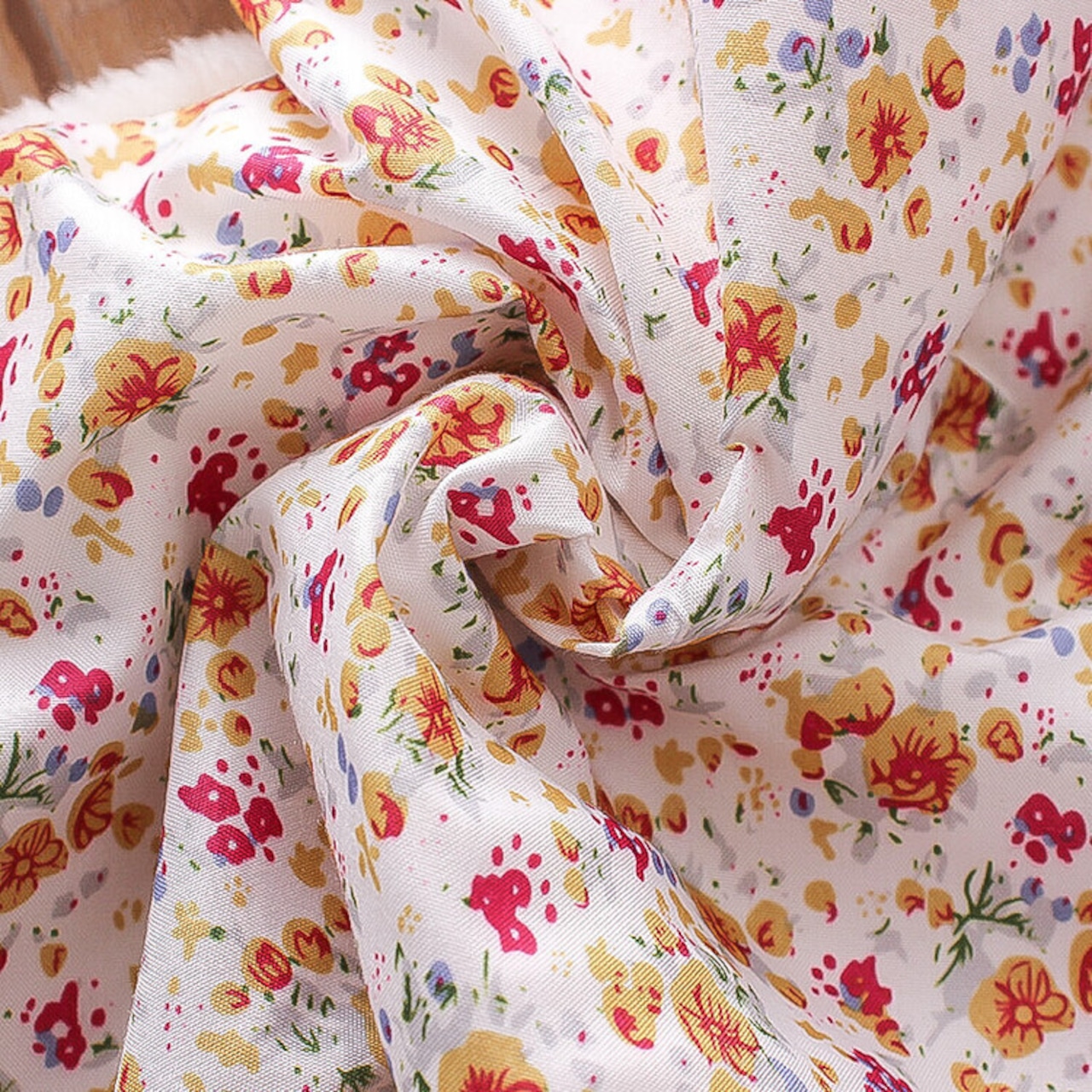〈80-110size〉flower pink vest - 8