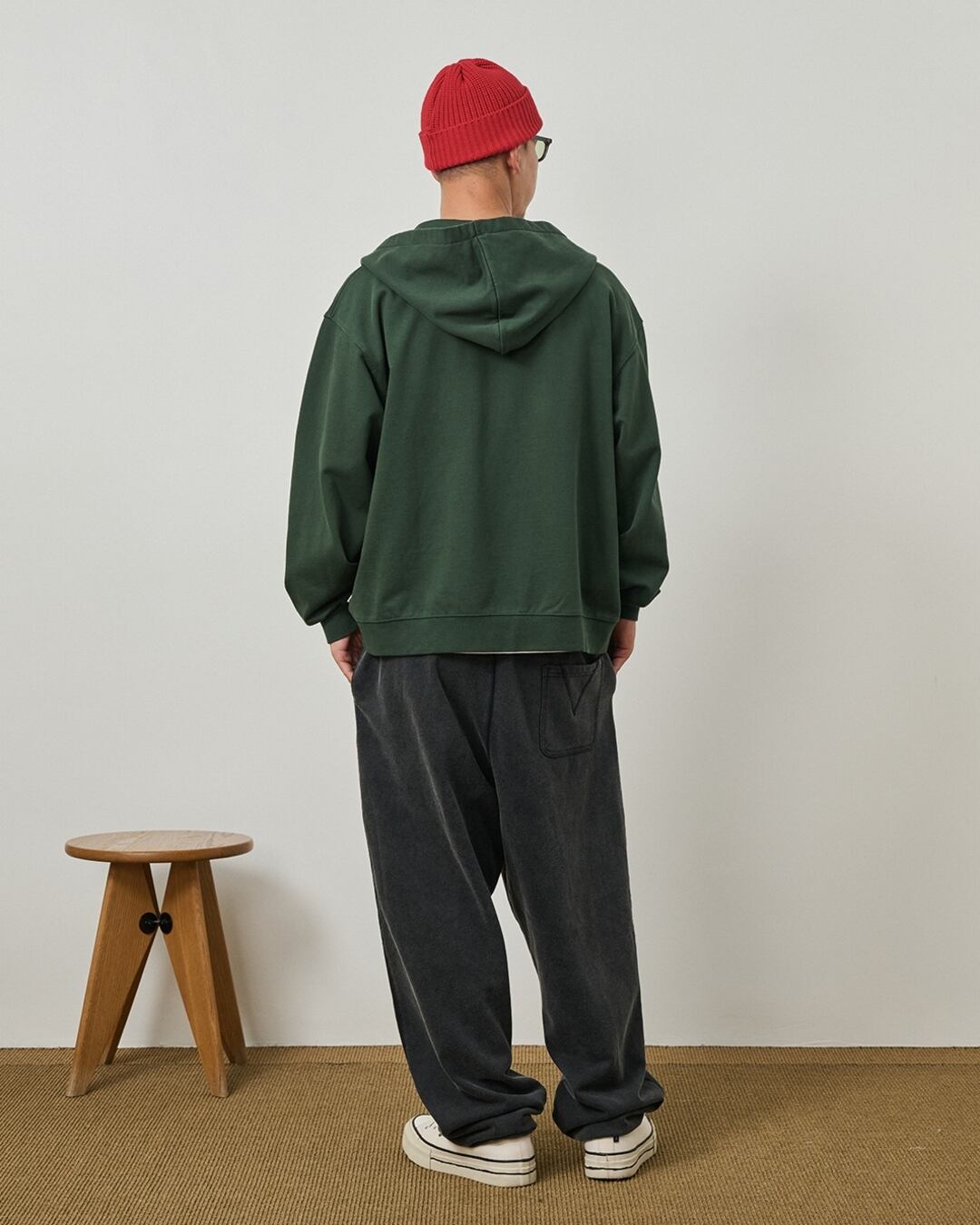 Zip-up Pocket Oversized Hoodie x00855 | XPOSE