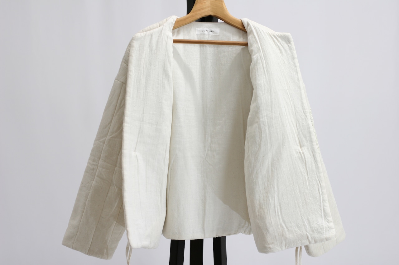 【GUPTIHA】Sobakasu Khadi Quilt Jacket(63413-096)
