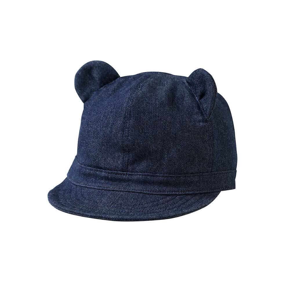 10mois(ディモワ) / アニマルキャップ / ネイビー / 40-45cm・45-50cm
