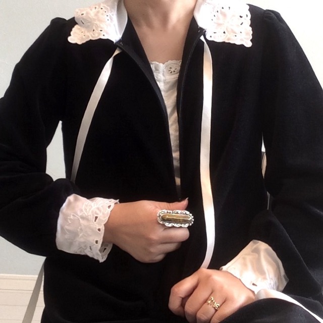 70s velvet night dress