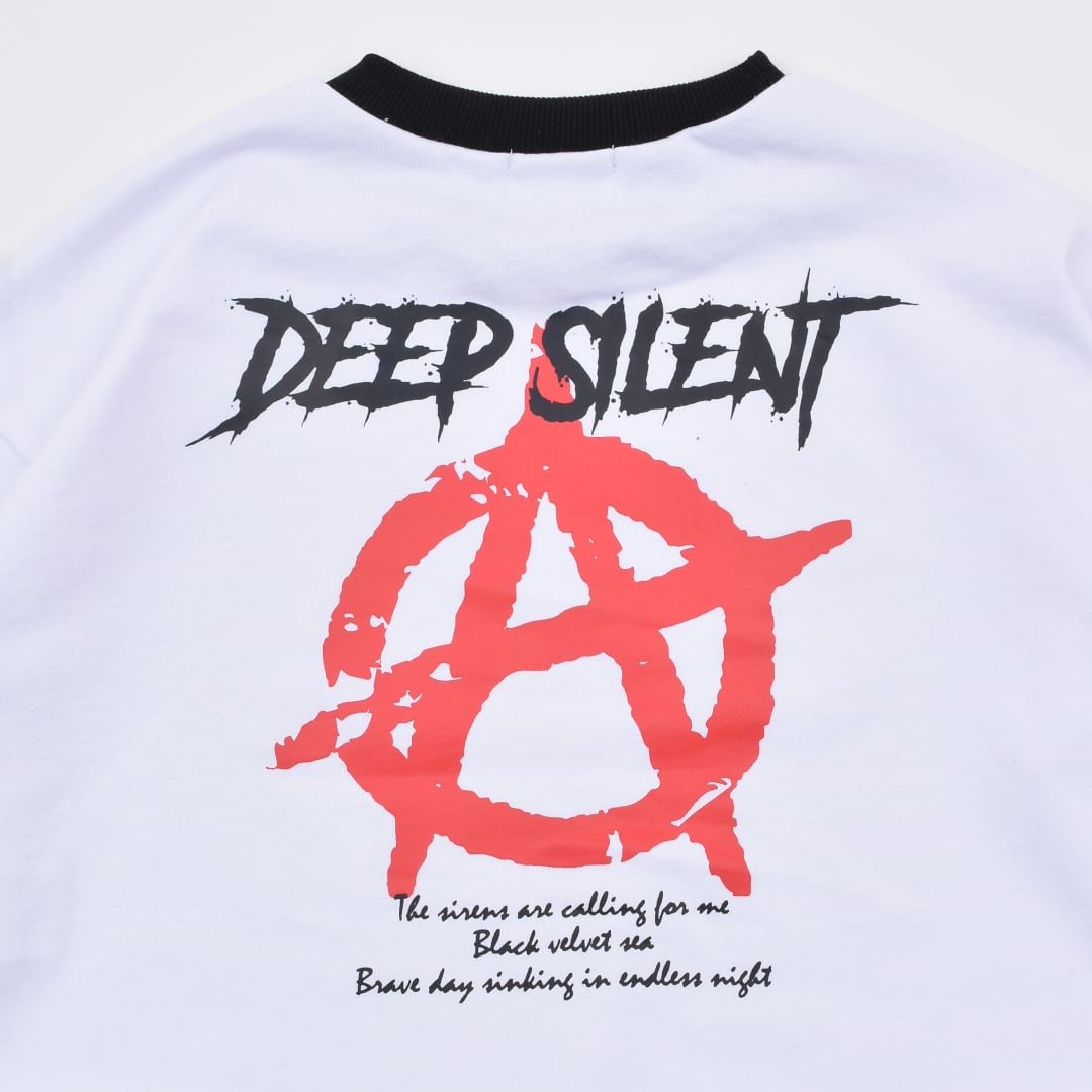 50%OFF】Anarchy ショート丈ロゴスウェット(DEEP SILENT