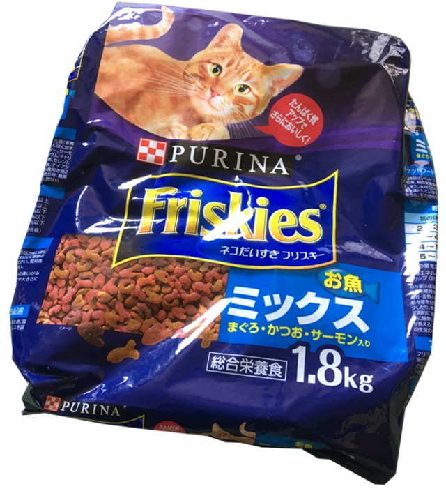 ネコだいすき フリスキードライ お魚ミックス こころじ Koko Logistics