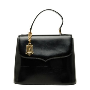 サンローラン ハンドバッグ ブラック レザー レディース SAINT LAURENT 中古