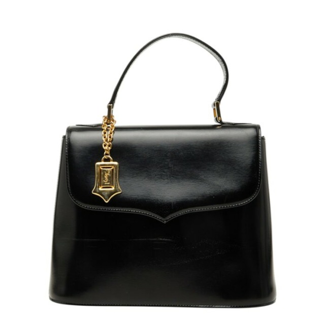 サンローラン ハンドバッグ ブラック レザー レディース SAINT LAURENT 中古