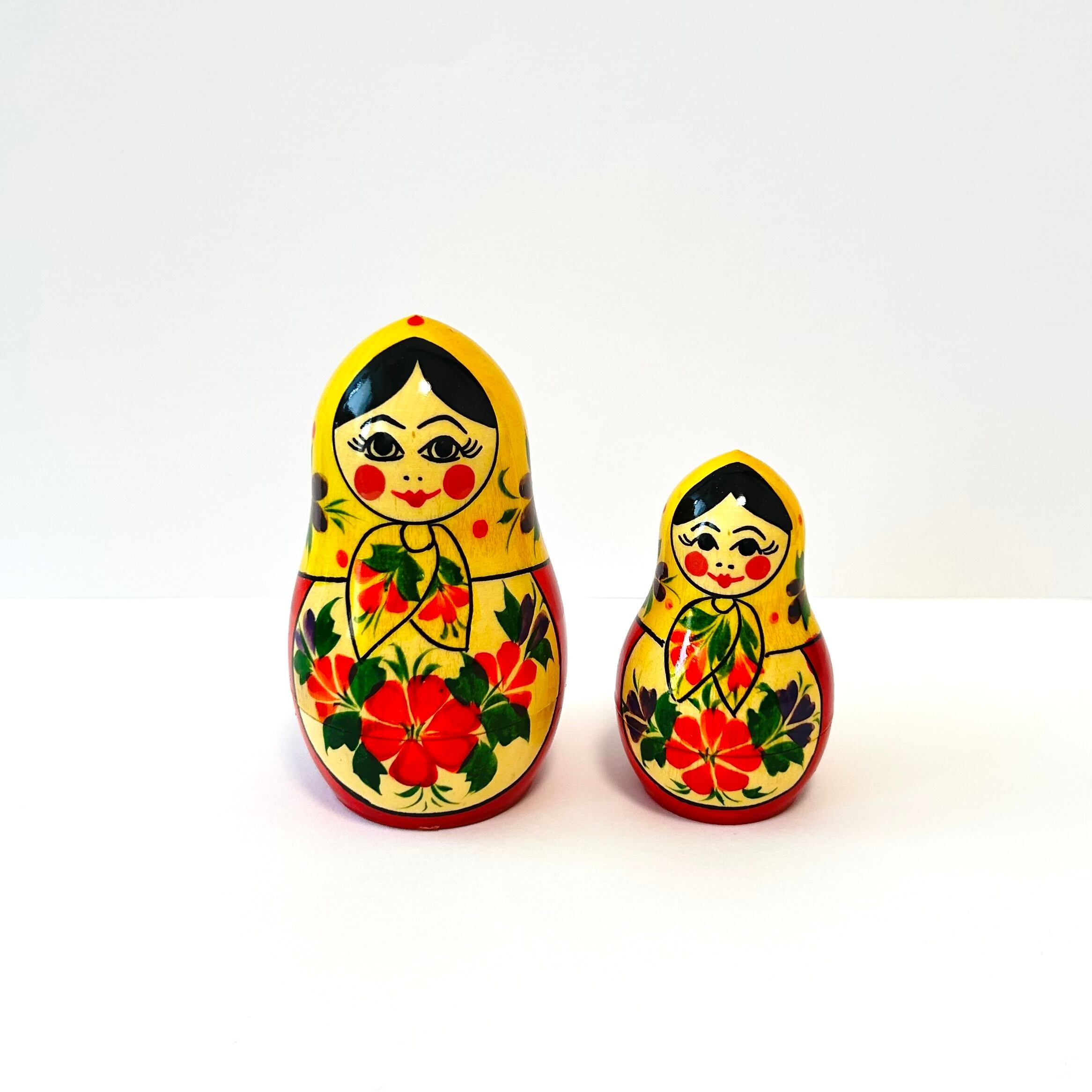 マトリョーシカ 15cm 5ピース 「グルーシェンカ A -2 」 セミョーノフ