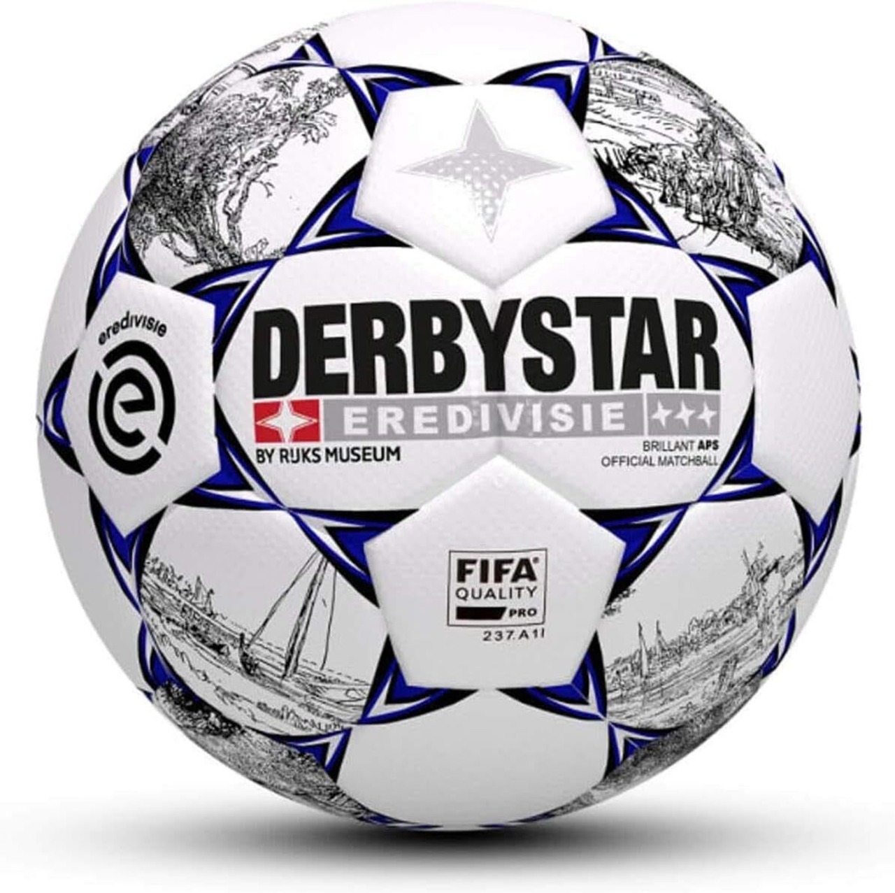 【公式】DERBYSTAR(ダービースター) サッカーボール 5号球 FIFA国際公認球 BRILLANT(ブリラント) APS EREDIVISIE 2019-2020 シーズンモデル 中学生 高校生 社会人用
