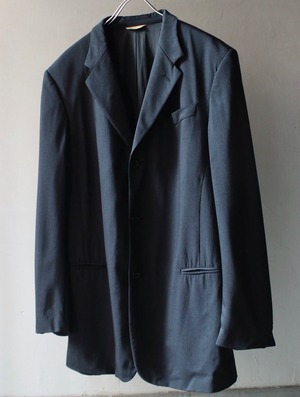 1990’s DANNAKARAN signature 3B wool tailored jacket . size large. .