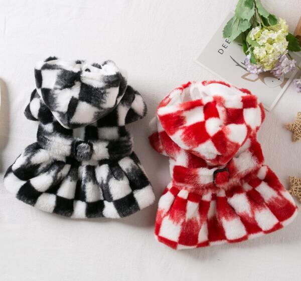 《予約》1102061 チェックファートレンチコート