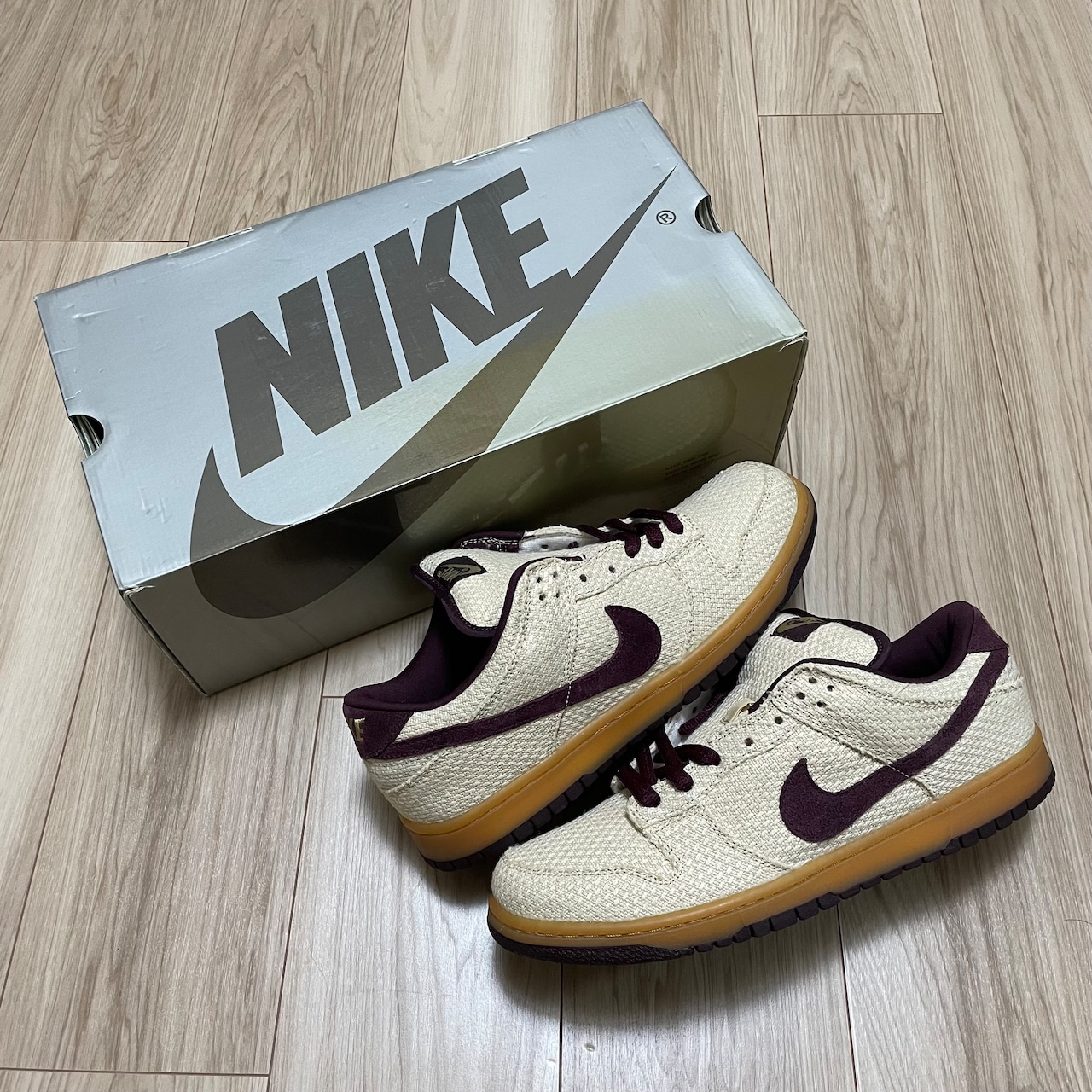 SB DUNK LOW RED HEMP 304292-761