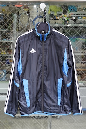 adidas(アディダス)CLIMAPROOF ナイロンジャケット / ネイビー×ブルー / Mサイズ