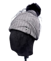 チュールポンポンビーニー (GRAY) CQ-47504