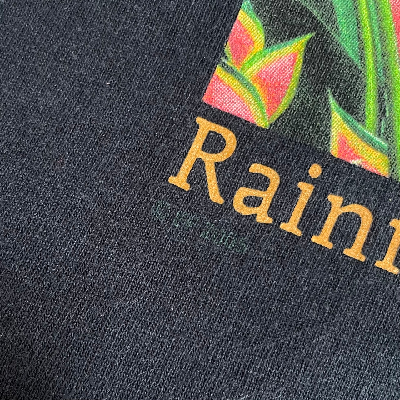 【ALORE】USA製 Tシャツ アニマルプリント シングルステッチ アローレ M ヒョウ ジャングル US古着