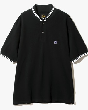 【NEEDLES】SHAWL COLLAR S/S POLO - COTTON PIQUE