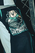 【先行販売】GALFY x EARTHISTS.コラボジャージ セットアップ(ブラック)【12月中旬発送】