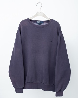 "Polo by Ralph Lauren" embroidery sweat(dusky purple)