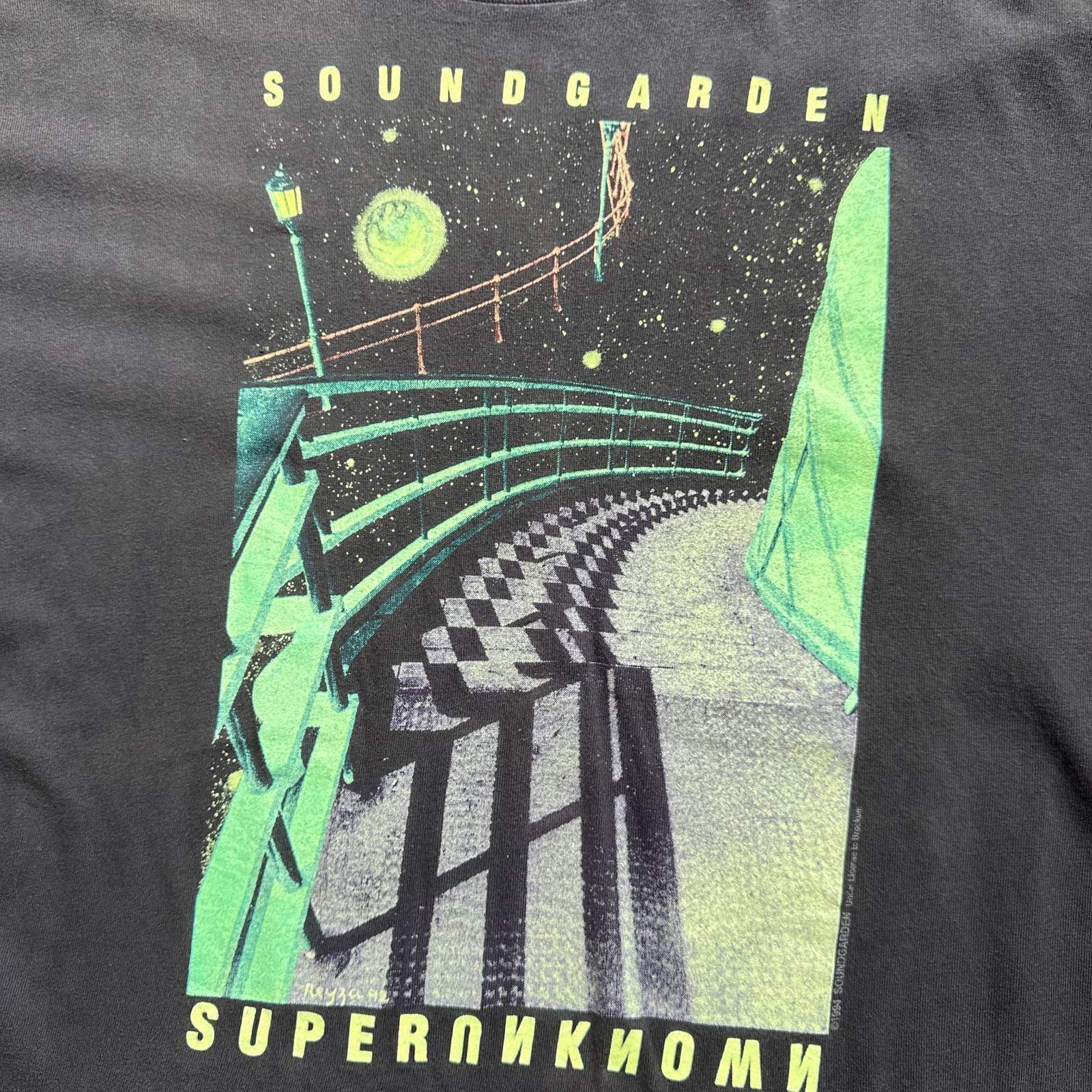 90s SOUNDGARDEN SUPERUNKNOWN 1994 “STAIRCASE GLOW” Tシャツ XL