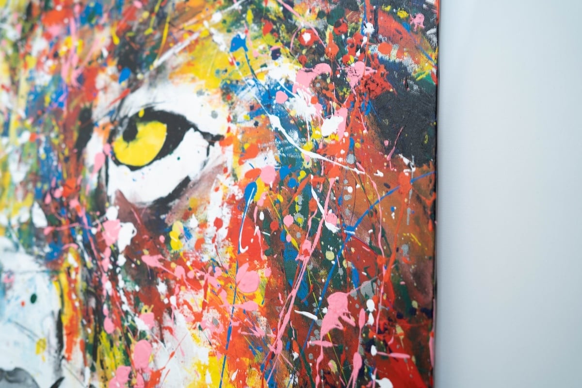 LION / ライオンの現代アート作品 絵画販売 | TOMOYA GALLERY STORE