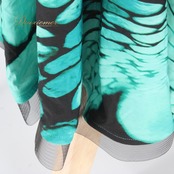 社交ダンス 衣装 スタンダード ドレス ワンピース レッスンウェア パーティドレス ESPEN SALBERG エスパンサルバーグ ブラック系 グリーン系 黒 緑 ストレッチ素材 イギリス製 社交ダンスドレス フィット感 総丈117cm シンプルデザイン エレガント 脚長効果 バルーンスカート ダンスウェア おしゃれ 高品質