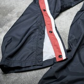 side snap nylon pants