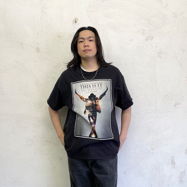 2009 THIS IS IT movie T Michael Jackson size/XL ムービーT マイケル 