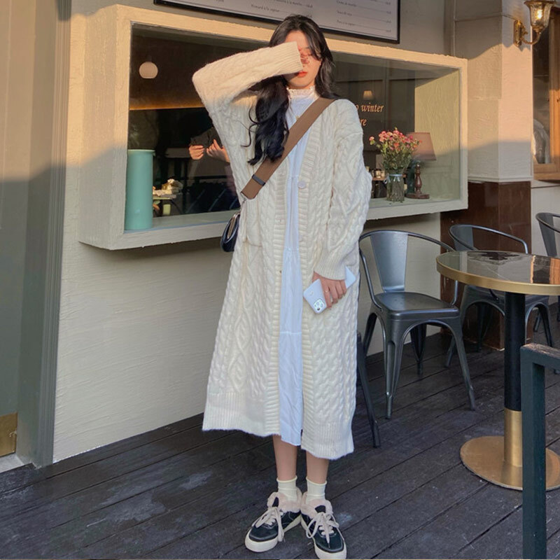 ロングセーター レディースルーズオータムウィンタースタイルブラウス 秋物 冬物 萌量不足30013843483