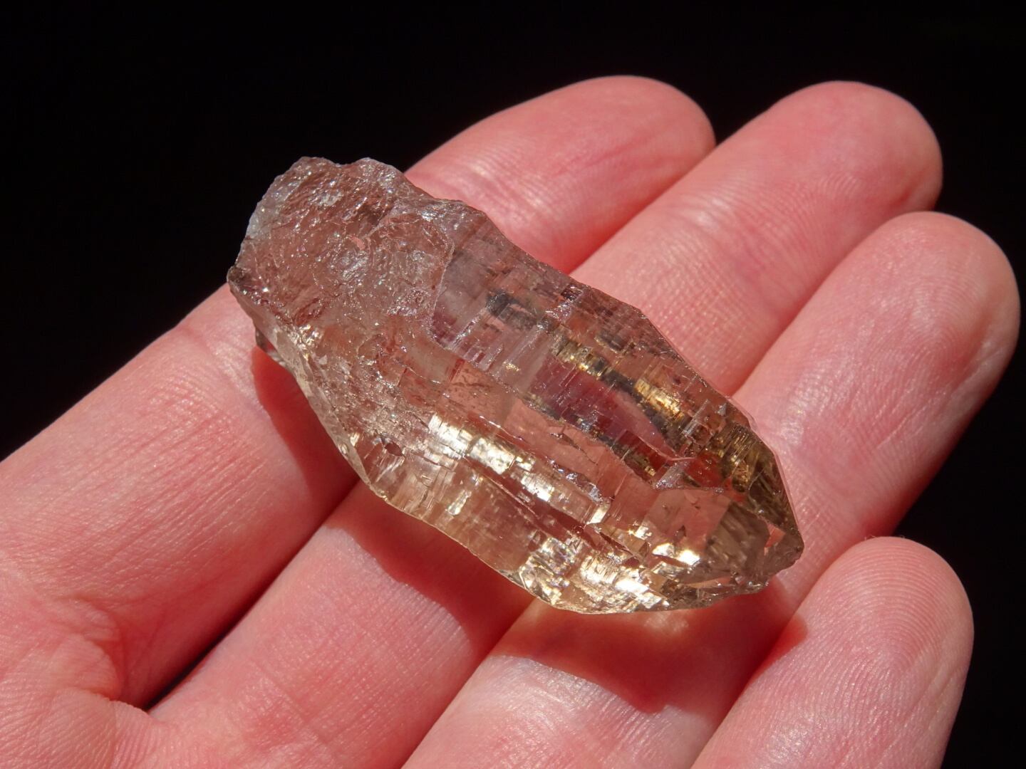 ダイヤモンドゴールドスモーキークォーツ(4)