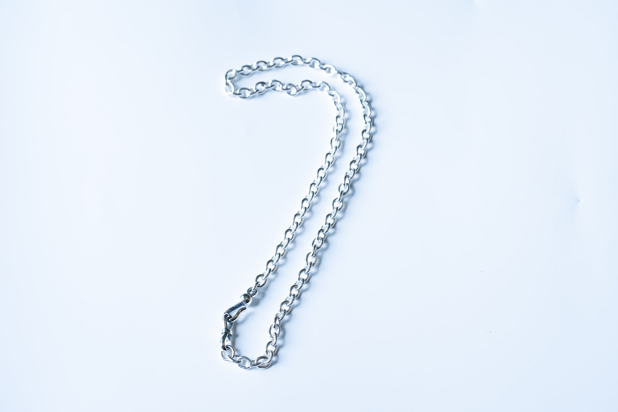 C-032 Mebiusu hook necklace M (45cm) | WAKAN SILVER SMITH online store
