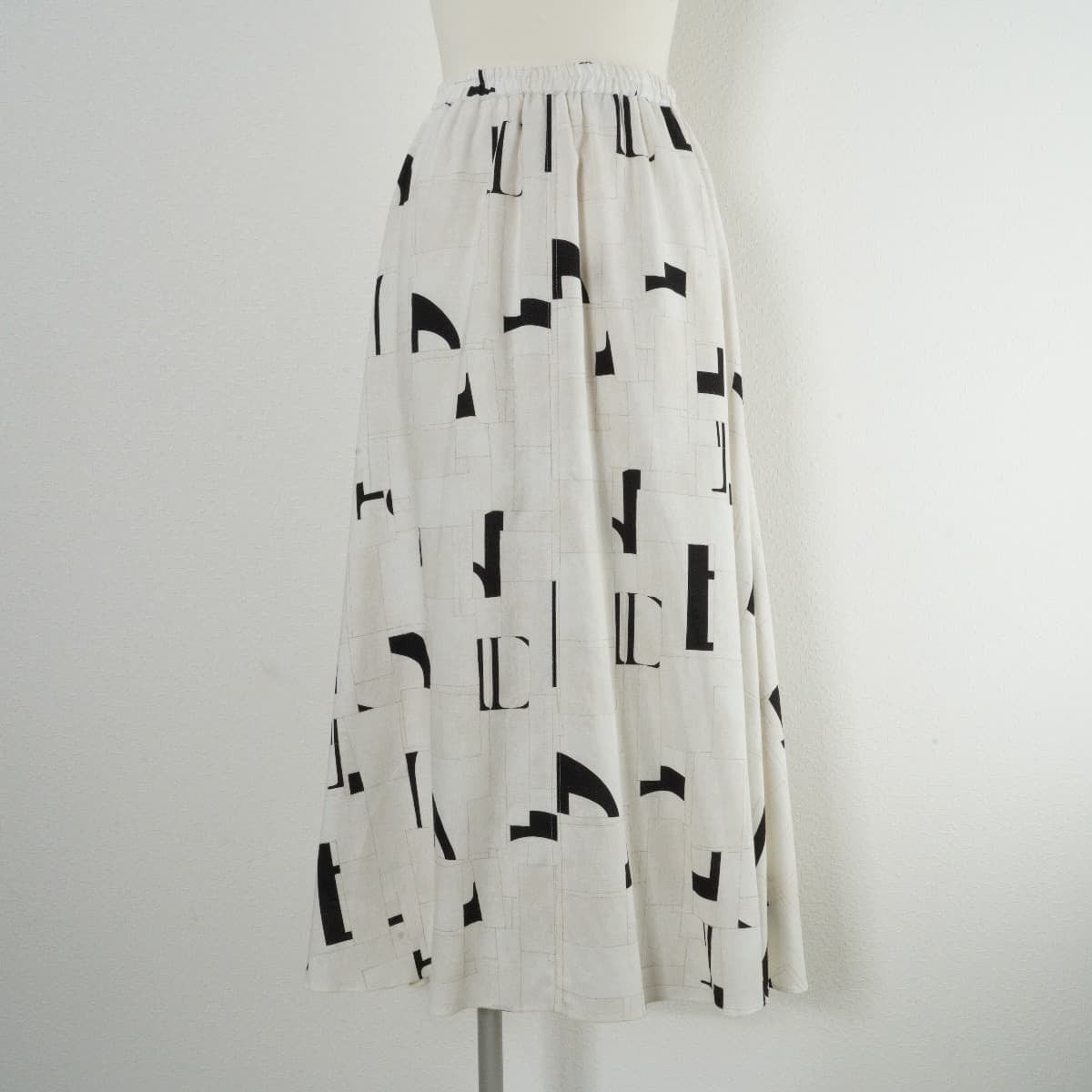 トゥモローランド DES PRES デプレ レーヨンリネンモザイクプリント  