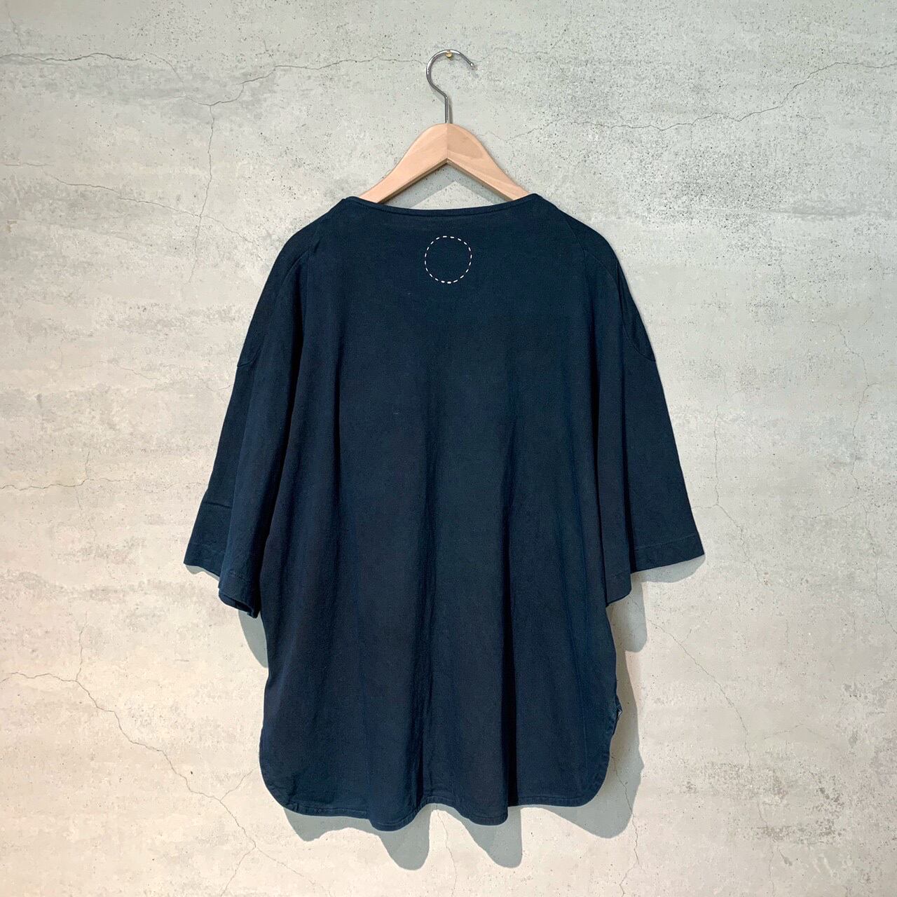 umi☆様オーダー品 COSMIC WONDER】Organic cotton t-shirt/Sumi yambaru indigo