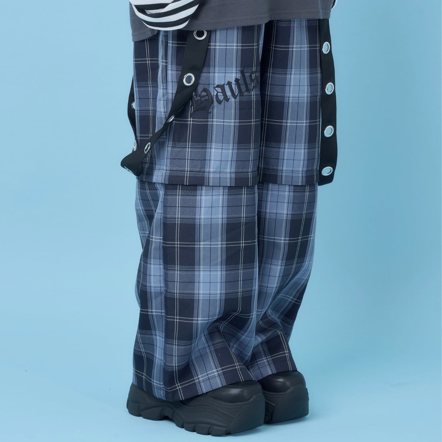 はとめベルトワイドパンツ | Hauls