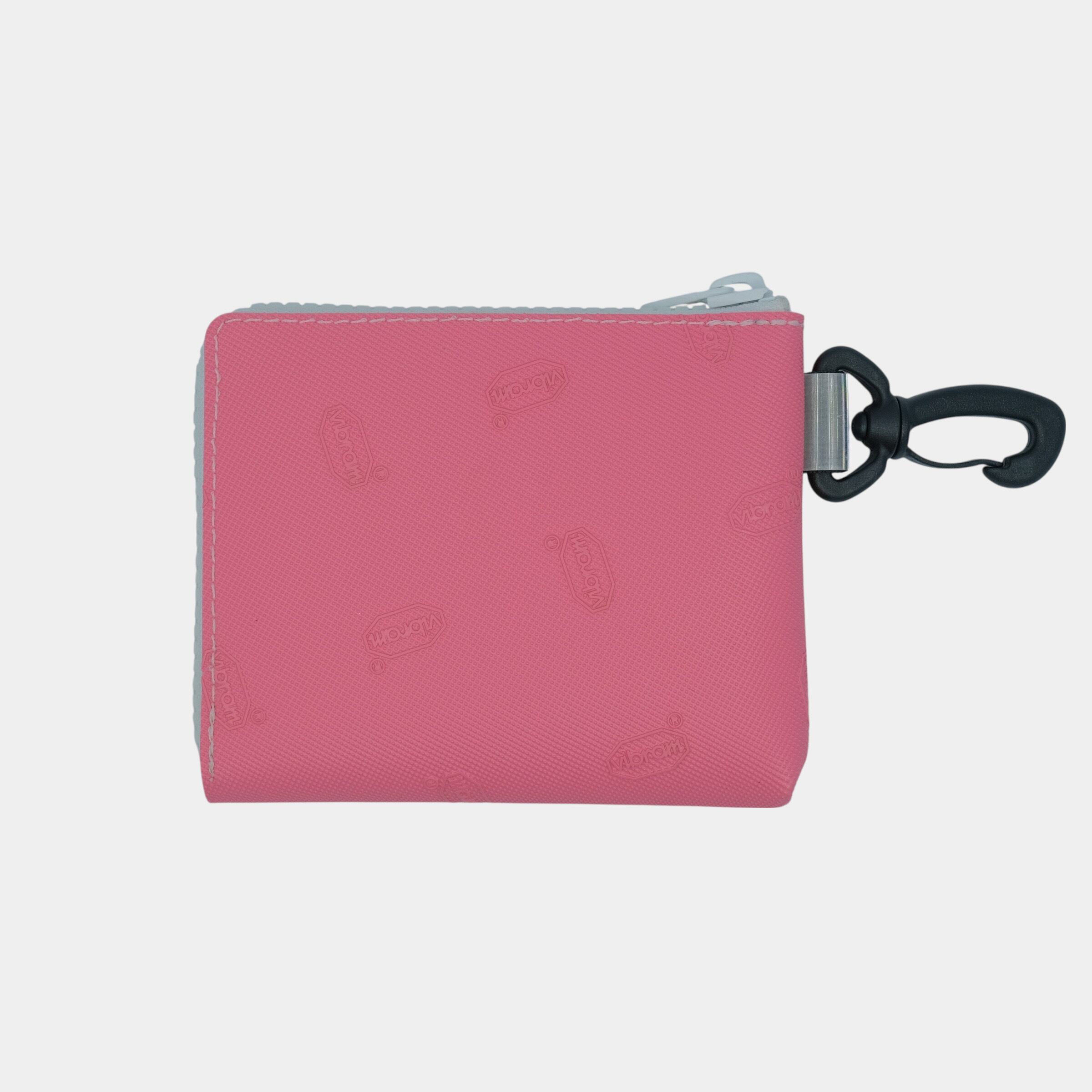 Den Souvenir × THISWAY vibram Lzip wallet (pink) | THISWAY