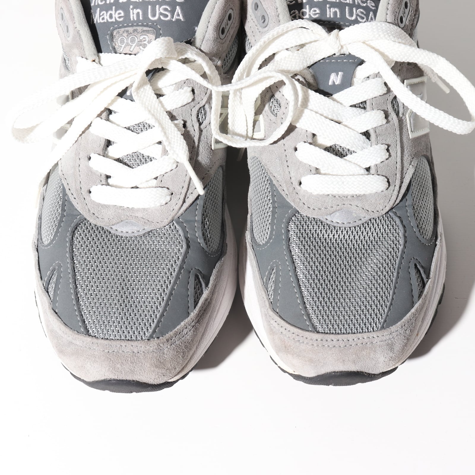 美品箱付き MR993GL 9.5D 27.5cm ニューバランス newbalance グレー  