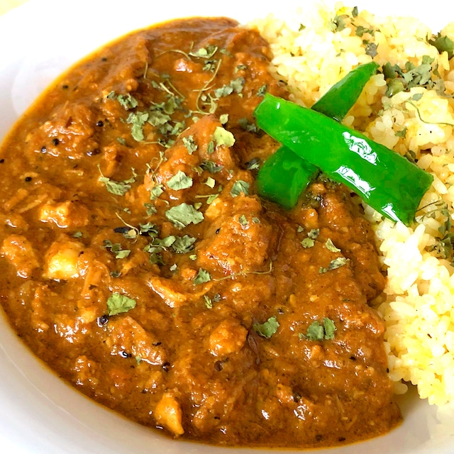 ポークビンダルーカレー ひよこ風〈店内メニュー紹介〉