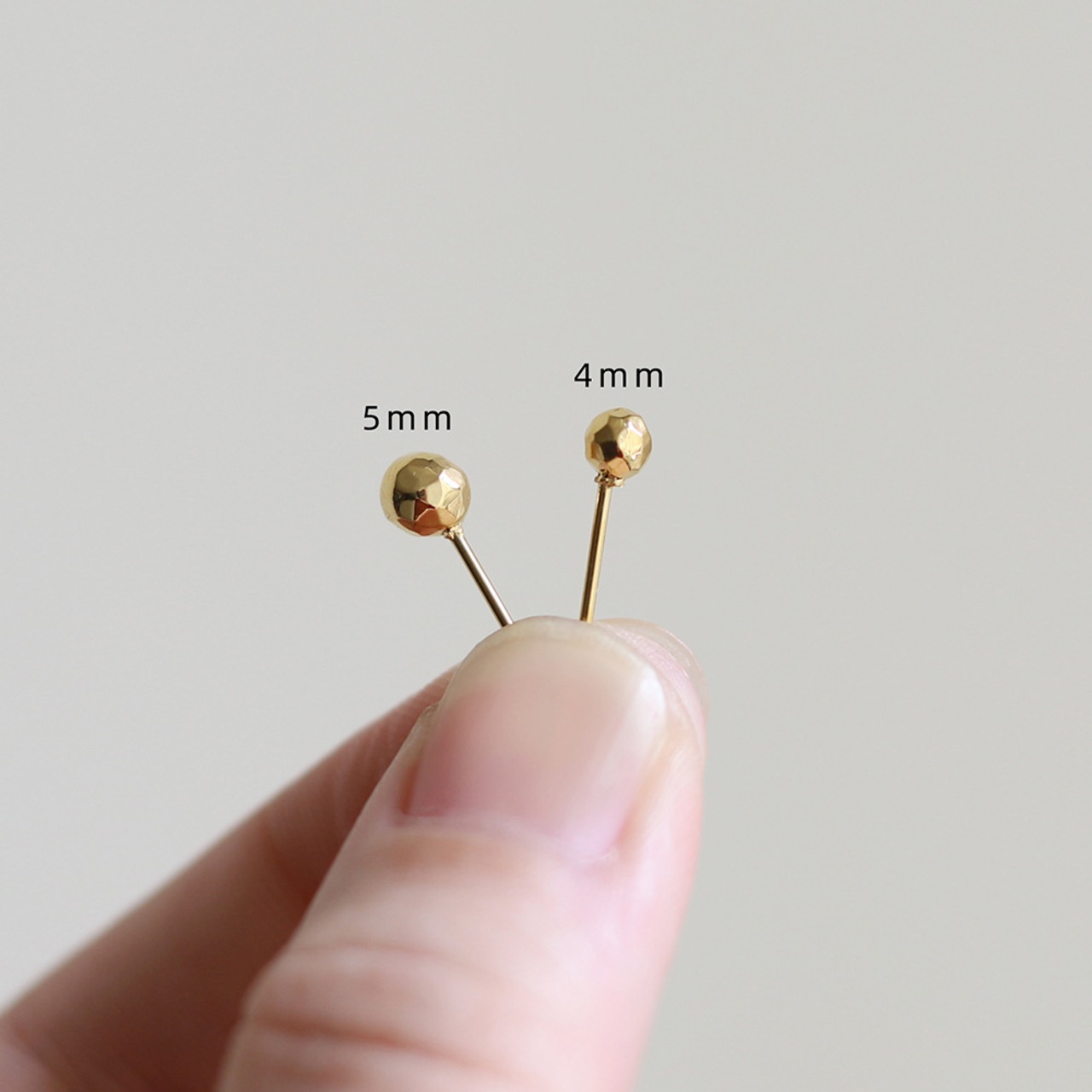 464P　ステンレスボールピアス