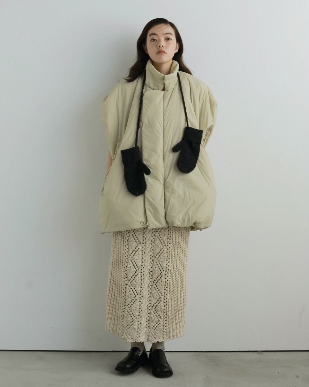 アンヌーク anuke Volume Over Vest 36 anuke (アンヌーク）Keyneck