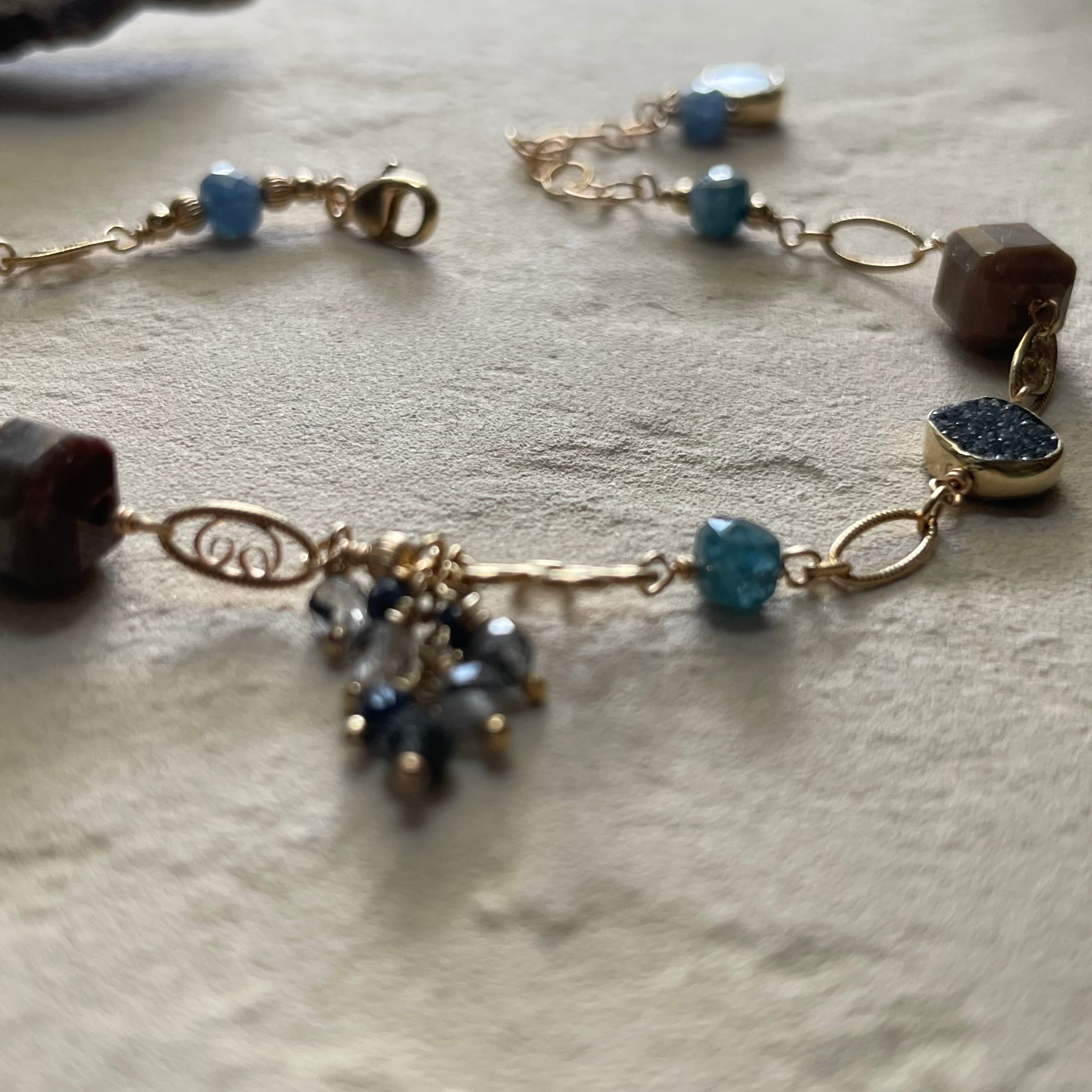 Bracelet ~Jewel ~/14K Goldfilled | and. the earth JEWELRY